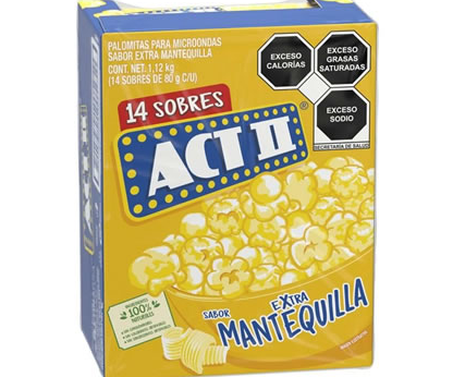 PALOMITA EXTRA MANTEQUILLA ACTII C14S