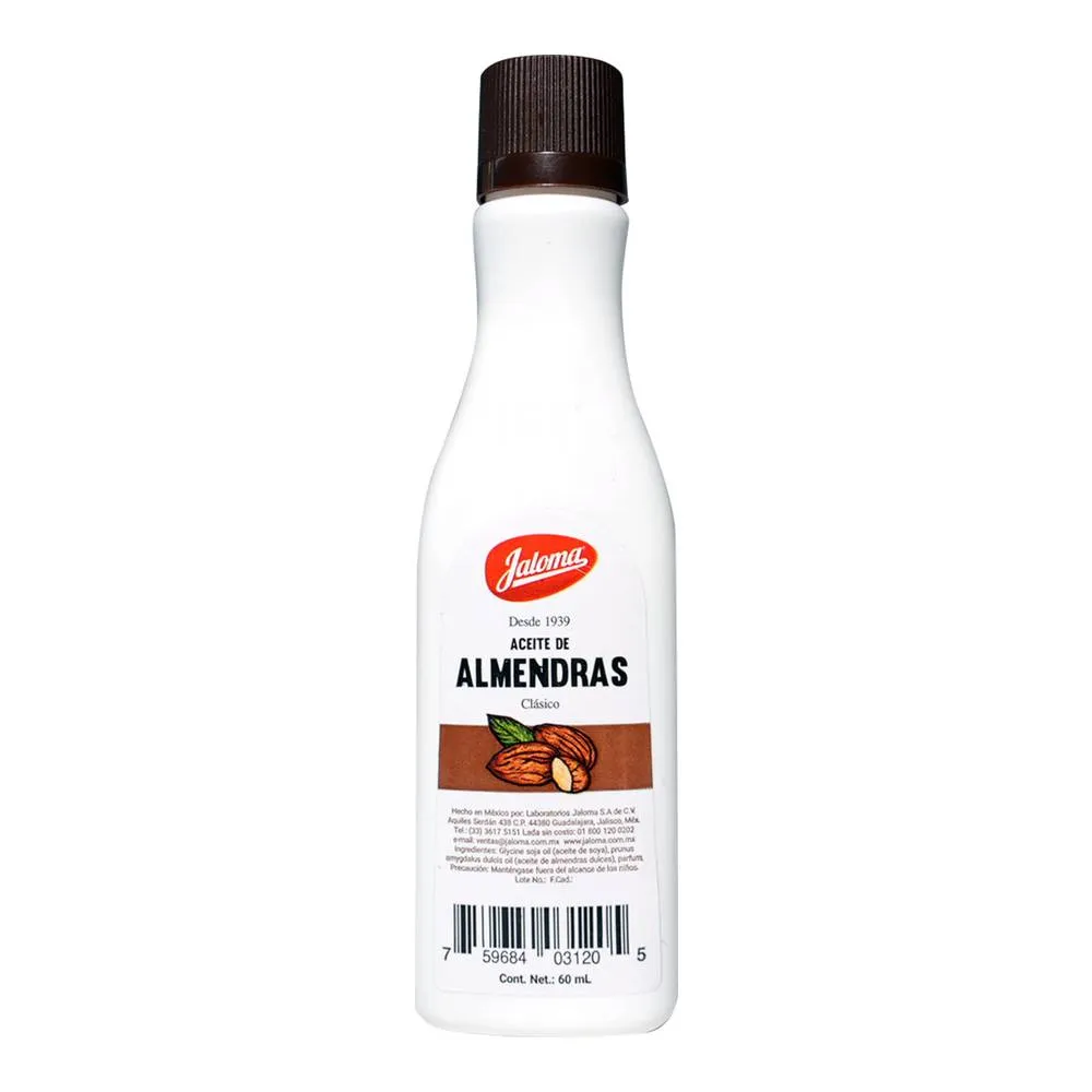 ACEITE DE ALMENDRAS JALOMA 60 ML