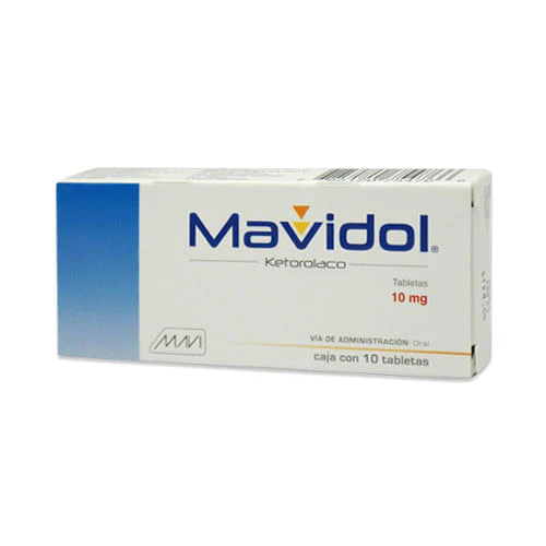 KETOROLACO MAVIDOL 10 MG C/10